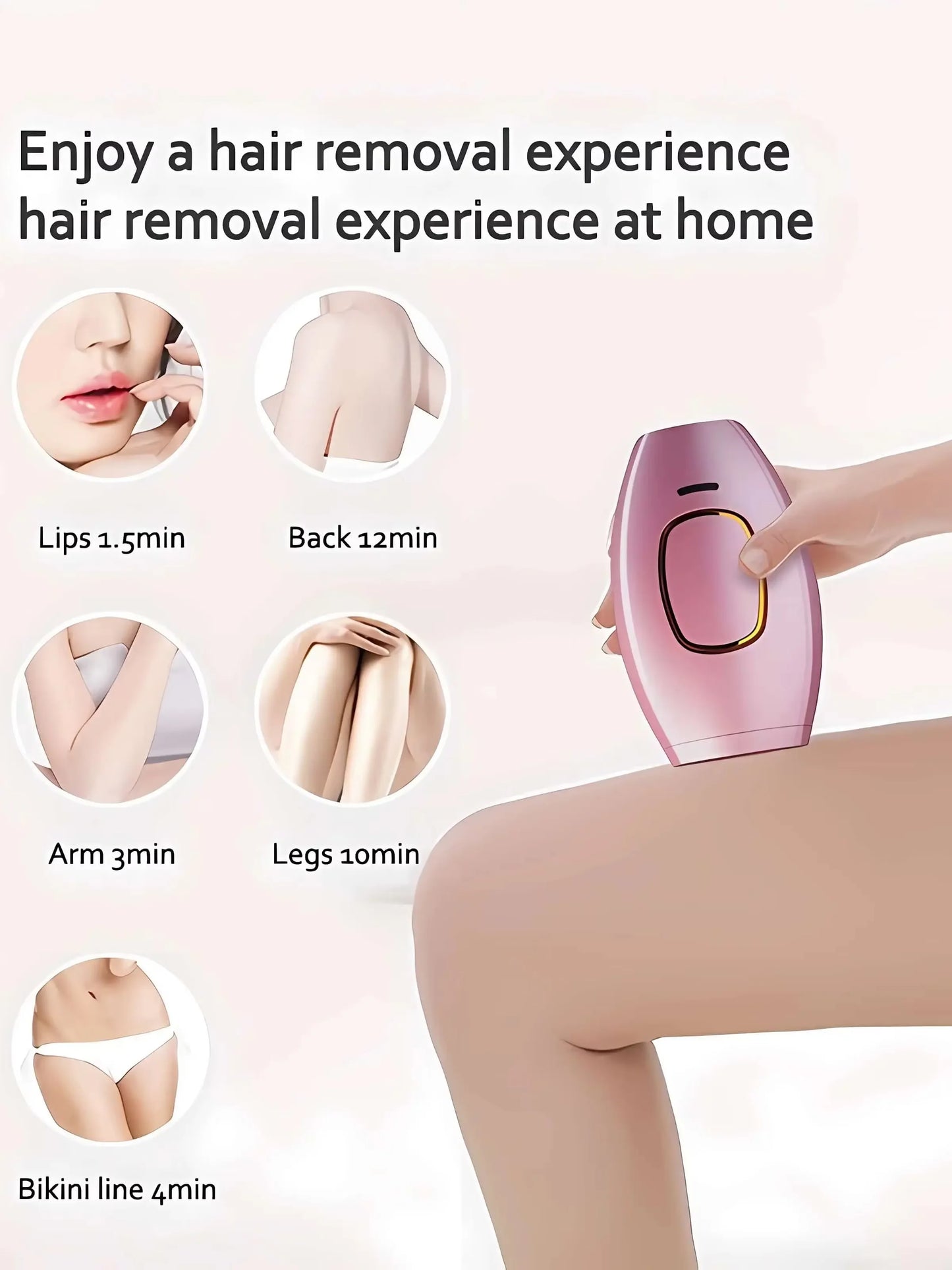 ✨ BREECOZYN LumiFace Pro Épilateur de Peau à lumière pulsée ✨