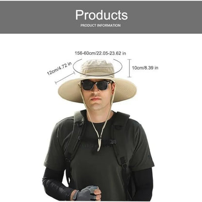 Chapeau à Ventilateur Solaire Ultra-Confort
